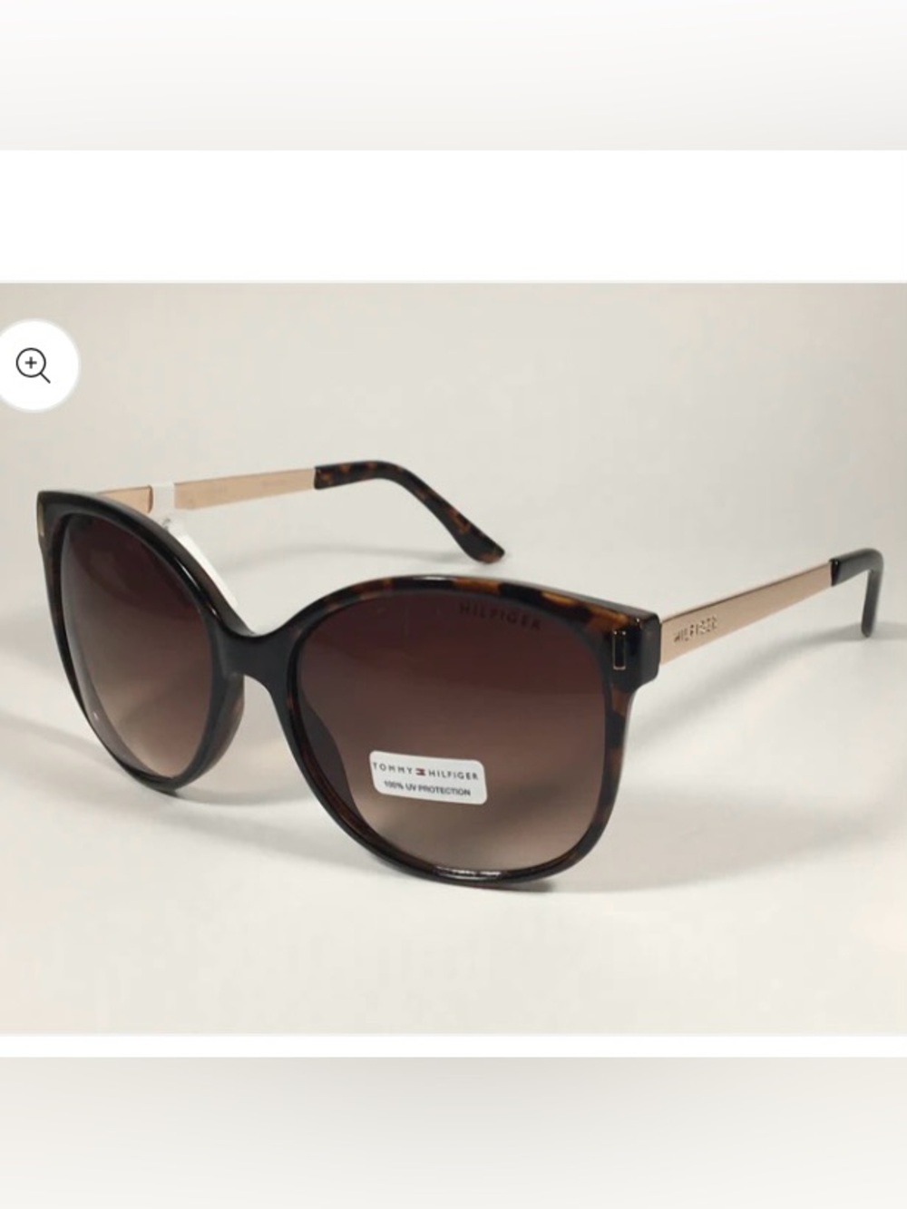 Tommy Hilfiger "Breeda" WP OL429 Sunglasses Tortoise Gold Brown Gradient Lens